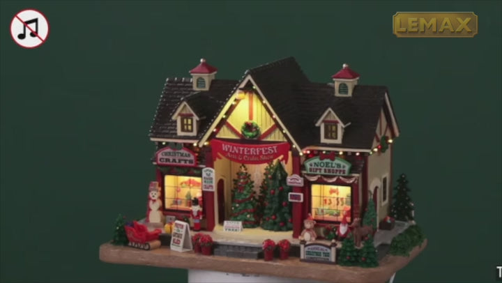 Lemax Caddington Village: Winterfest Arts & Crafts Show