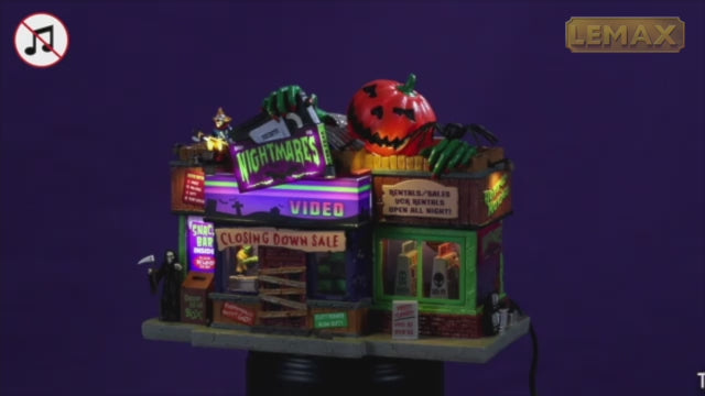 Lemax Spooky Town Halloween Village: Nightmares Video