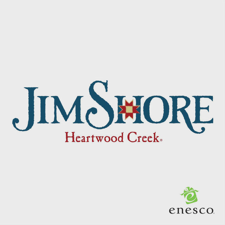 Jim Shore Heartwood Creek: White Woodland Angel with Dog Figurine