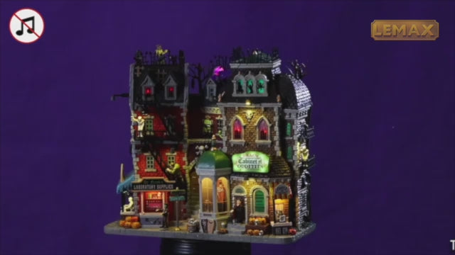 Lemax Spooky Town Halloween Village: Monsters On Main Street