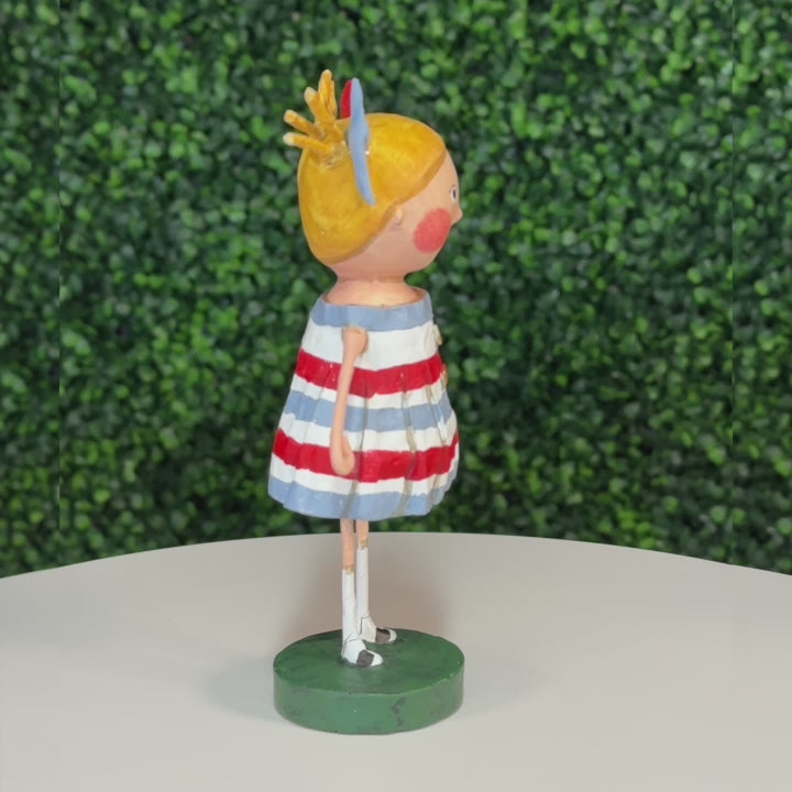 Lori Mitchell American Pride Collection: Sissy's Stars Figurine