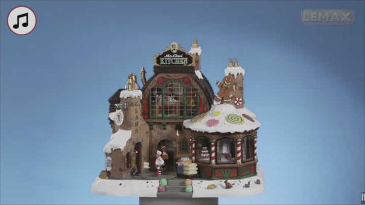 Lemax Santa's Wonderland Village: Mrs. Claus Kitchen