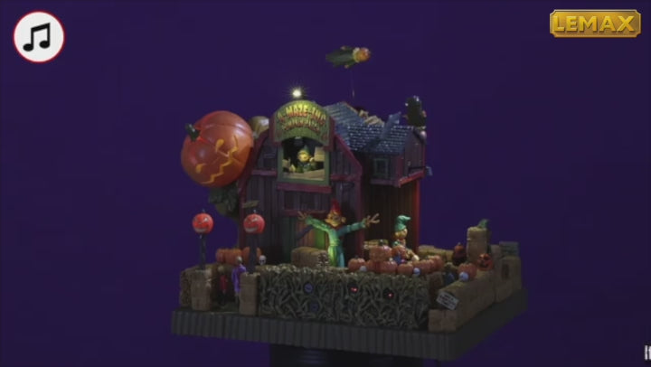Lemax Spooky Town Halloween Village: A-Maze-Ing Pumpkin Patch