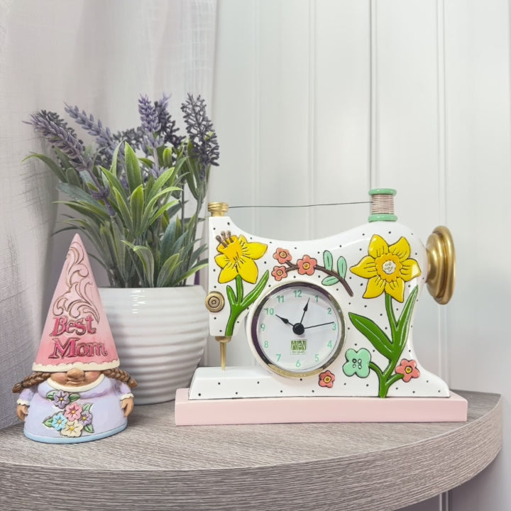 Allen Designs: Sew Happy Desk Clock