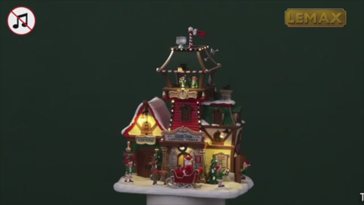 Lemax Santa's Wonderland Village: North Pole Control Tower