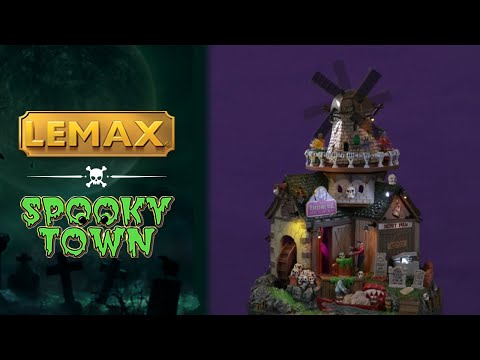 Lemax Spooky Town Halloween Village: Headstone Mill Brewery