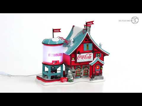 Department 56 North Pole Series: Coca-Cola Bubbler
