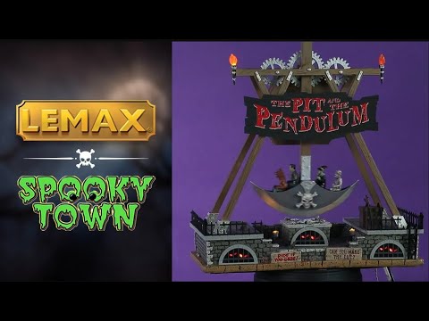 Lemax Spooky Town Halloween Village: The Pit And The Pendulum