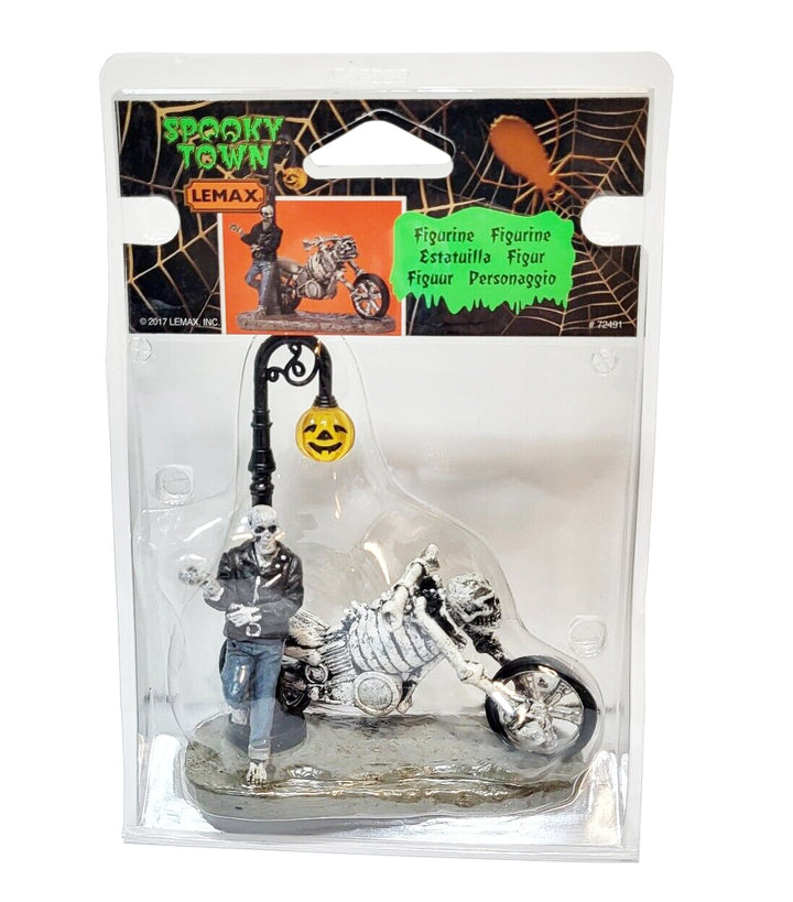 Lemax Spooky Town Halloween Village Accessory: Bad To The Bone