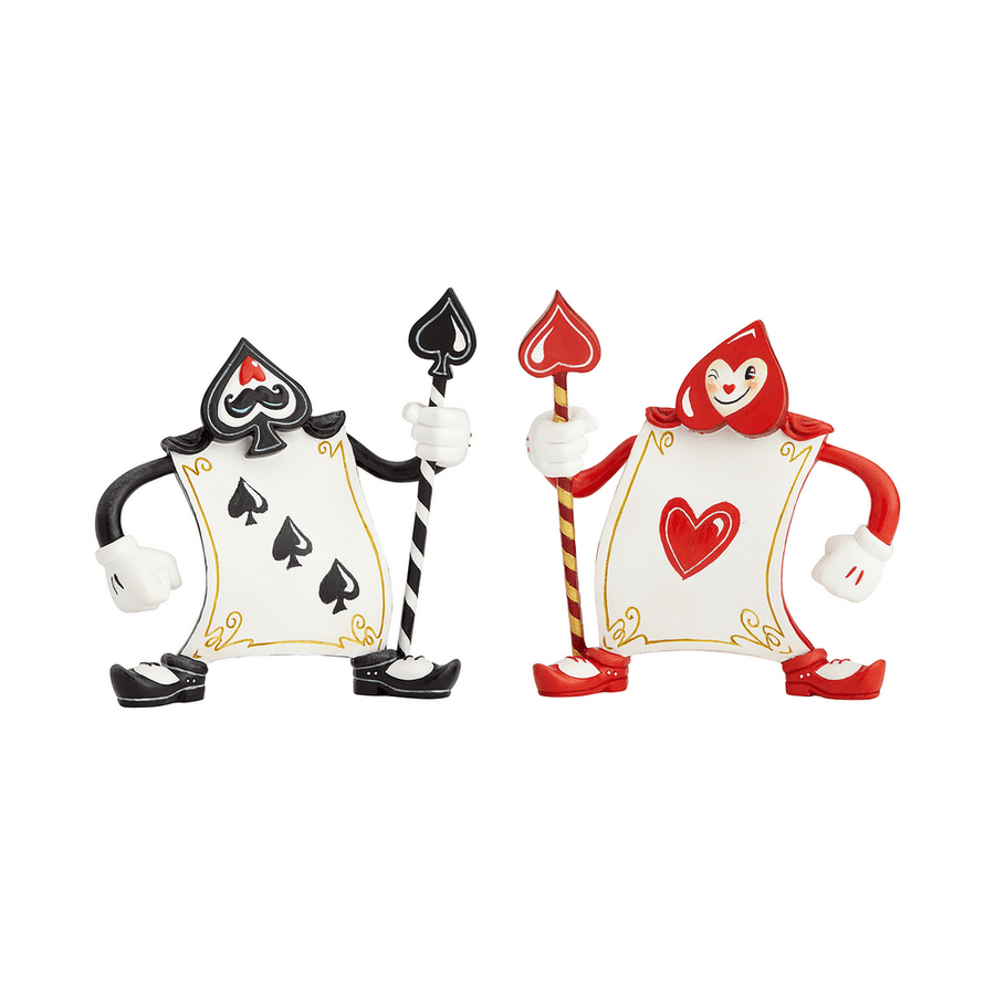 The World of Miss Mindy: Ace of Hearts & 3 of Spades, Set of 2 sparkle-castle