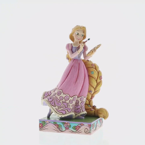 Jim Shore Disney Traditions: Princess Passion Rapunzel Figurine