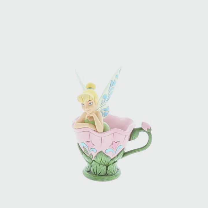 Jim Shore Disney Traditions: Tink Sitting in Flower Figurine
