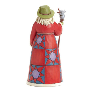 Jim Shore Heartwood Creek: Australian Santa Figurine sparkle-castle