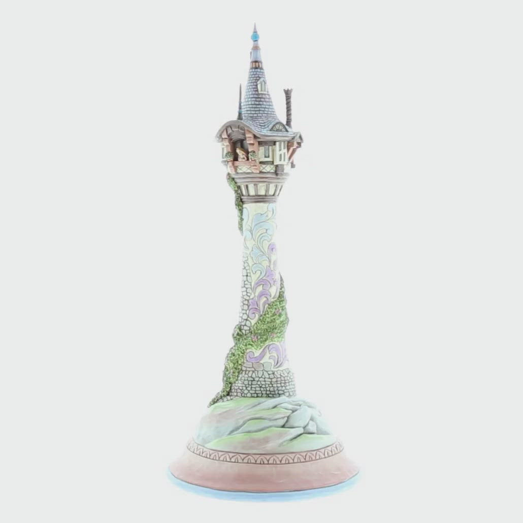 Jim Shore Disney Traditions: Masterpiece Rapunzel Tower Figurine