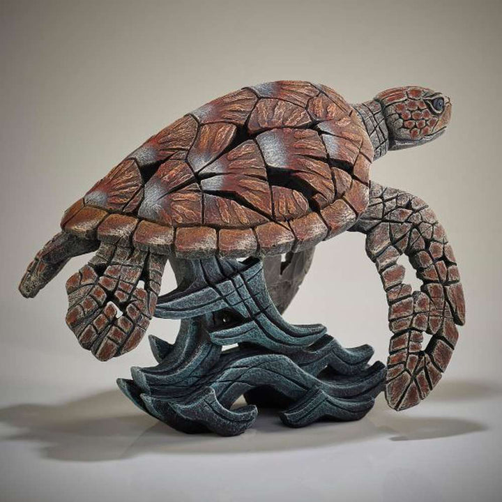 Edge Sculpture: Sea Turtle sparkle-castle