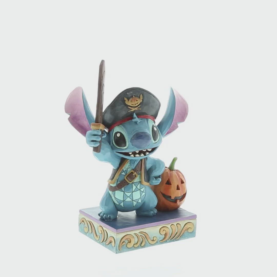 Jim Shore Disney Traditions: Pirate Stitch Figurine