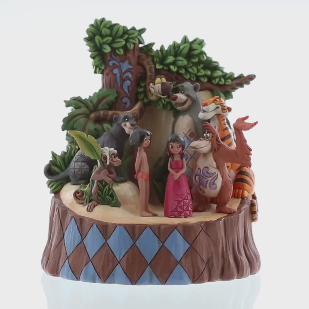 Jim Shore Disney Traditions: The Jungle Book Carved by Heart Figurine