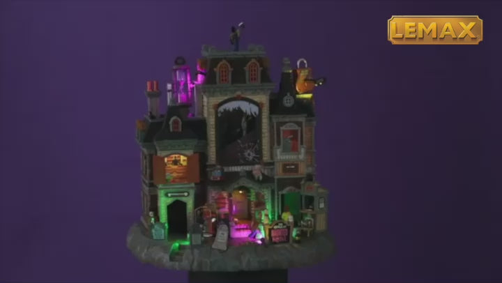 Lemax Spooky Town Halloween Village: The Horrid Haunted Hotel