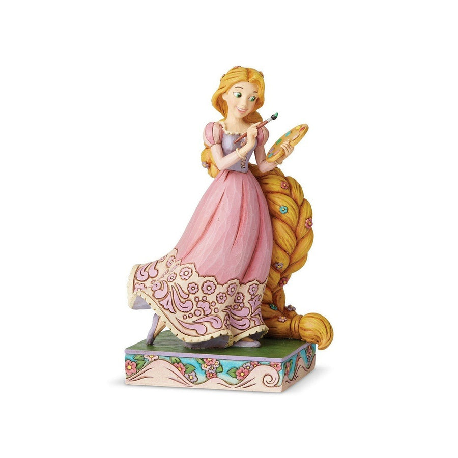 Jim Shore Disney Traditions: Princess Passion Rapunzel Figurine sparkle-castle