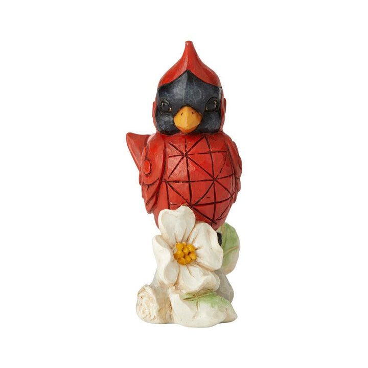 Jim Shore Heartwood Creek: Cardinal Miniature Figurine sparkle-castle