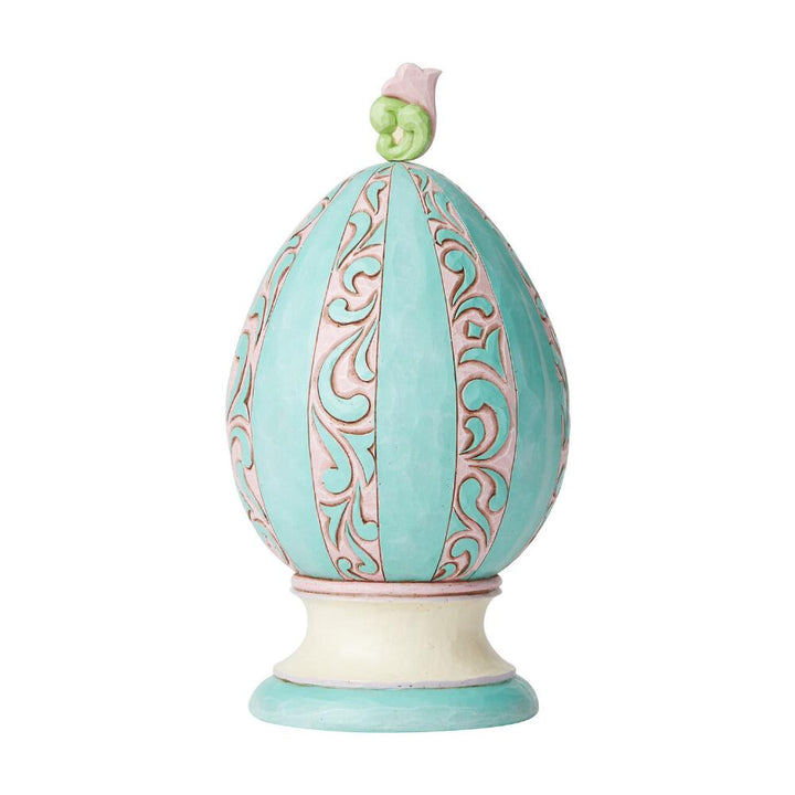 Jim Shore Heartwood Creek: Easter Egg Rotating Scene sparkle-castle