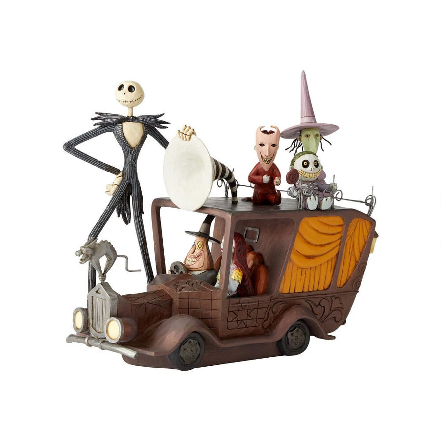Jim Shore Disney Traditions: Nightmare Christmas Mayor Car Figurine sparkle-castle