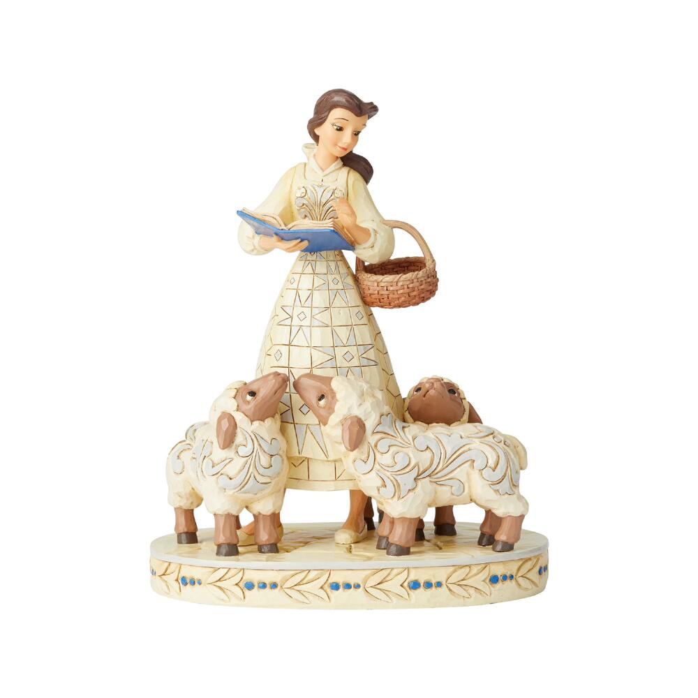 Jim Shore Disney Traditions: White Woodland Belle Figurine sparkle-castle