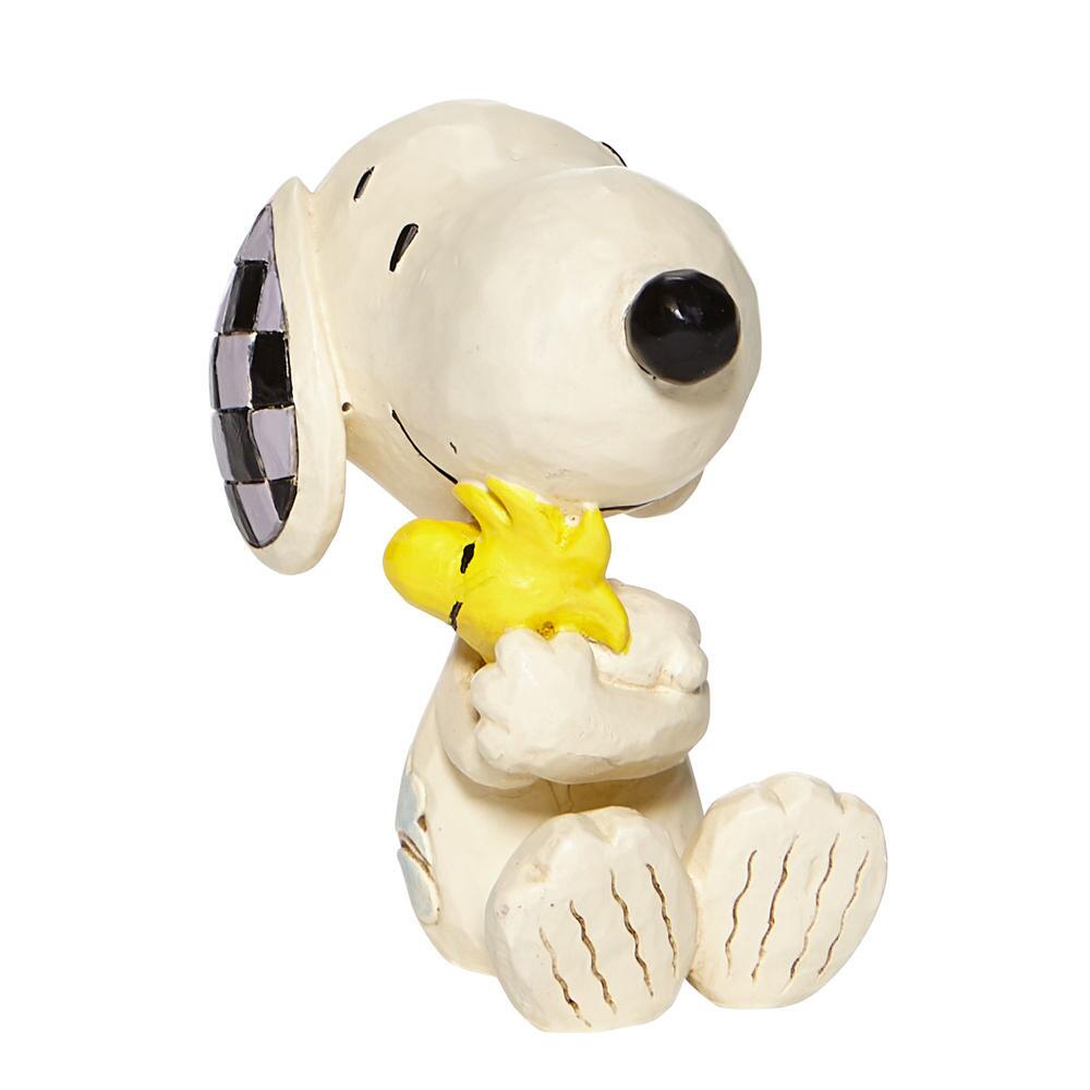 Jim Shore Peanuts: Mini Snoopy Woodstock Figurine sparkle-castle