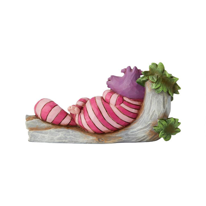 Jim Shore Disney Traditions: Cheshire Cat Tree Figurine sparkle-castle