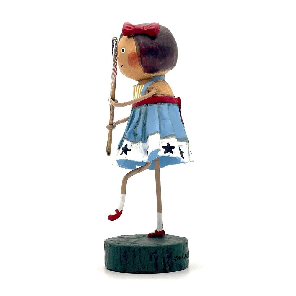 Lori Mitchell American Pride Collection: Little Betsy Ross Figurine sparkle-castle