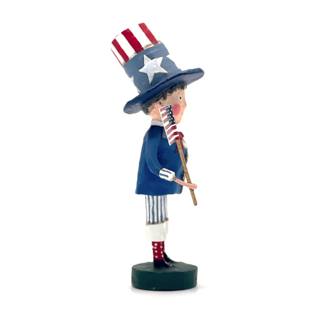Lori Mitchell American Pride Collection: Yankee Doodle Boy Figurine sparkle-castle