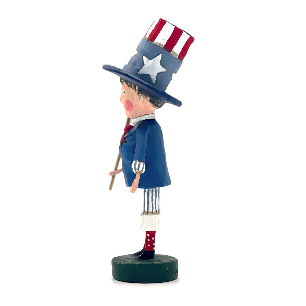 Lori Mitchell American Pride Collection: Yankee Doodle Boy Figurine sparkle-castle