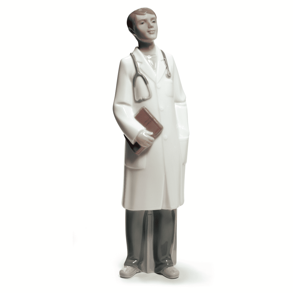 NAO Occupation Collection: Male Doctor Figurine sparkle-castle