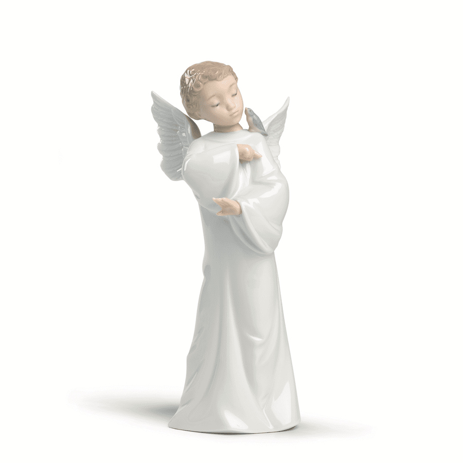 NAO Spiritual Collection: Guardian Angel Figurine sparkle-castle