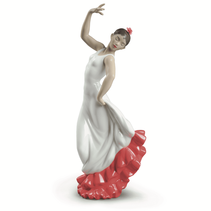 NAO Arts Collection: Spanish Art White-Red Figurine sparkle-castle