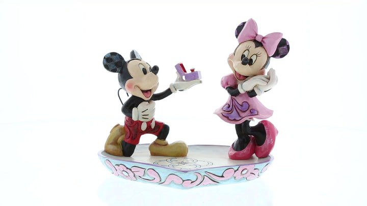 Jim Shore Disney Traditions: Mickey & Minnie Ring Dish