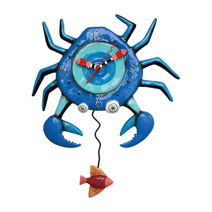 Allen Designs: Blue Crab Clock sparkle-castle