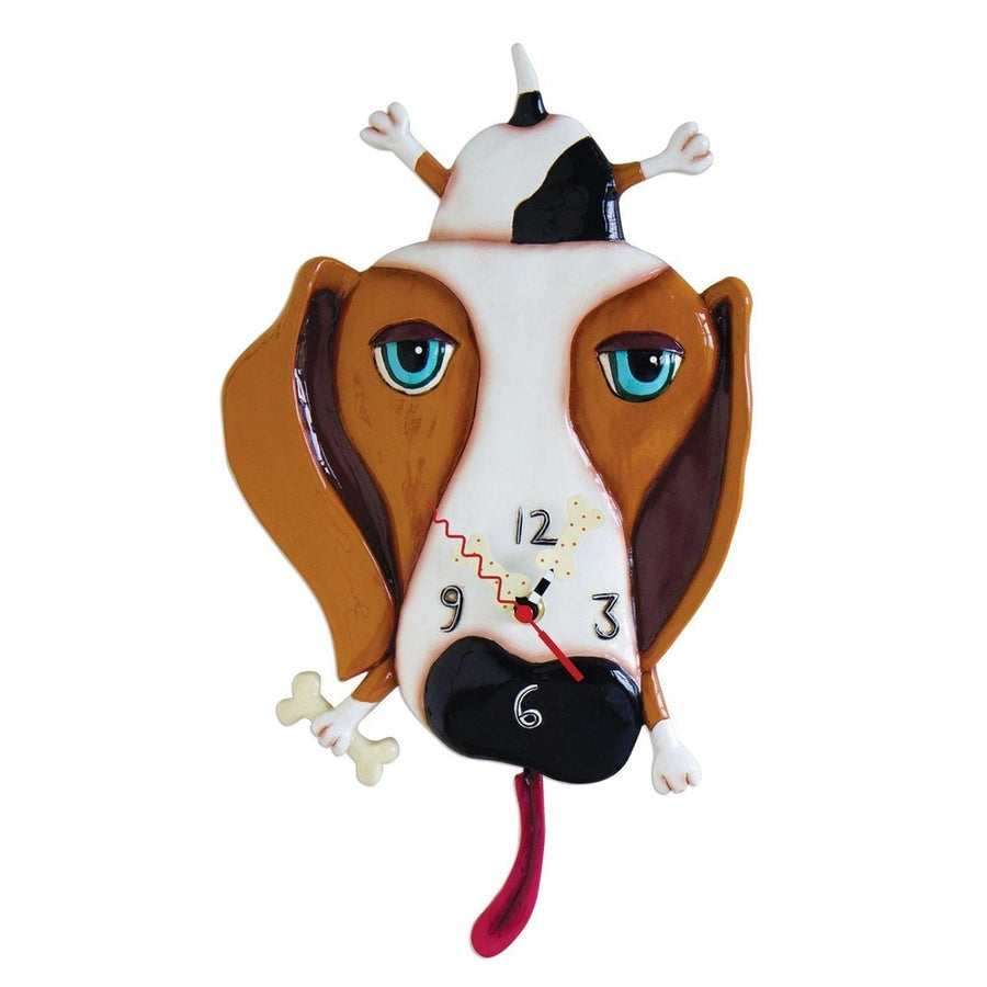 Allen Designs: Buckley Dog Clock sparkle-castle