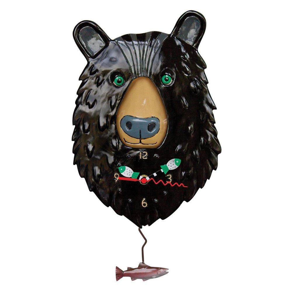 Allen Designs: Burly Bear Clock sparkle-castle