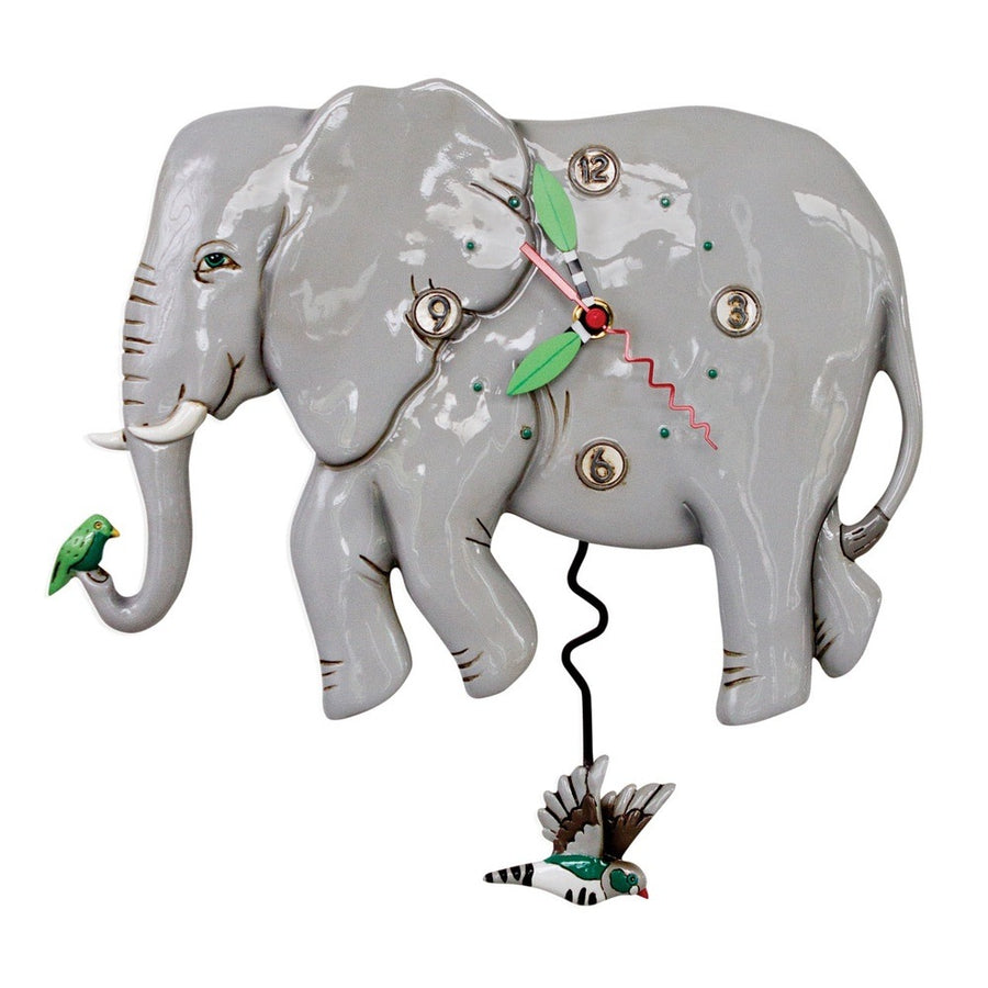 Allen Designs: Elephant Clock sparkle-castle