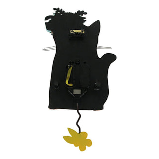 Allen Designs: Pretty Kitty Pink Clock sparkle-castle