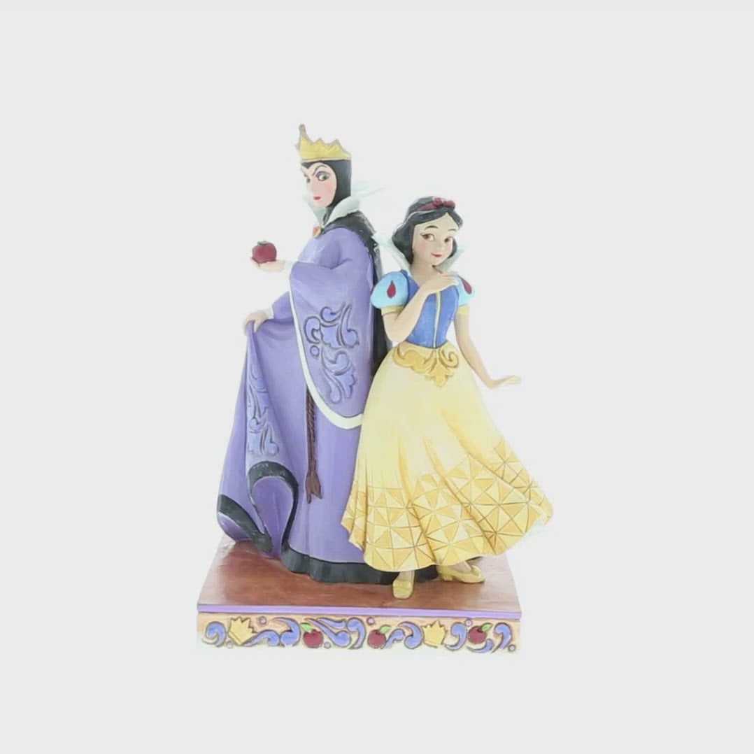 Jim Shore Disney Traditions: Snow White & Evil Queen Figurine