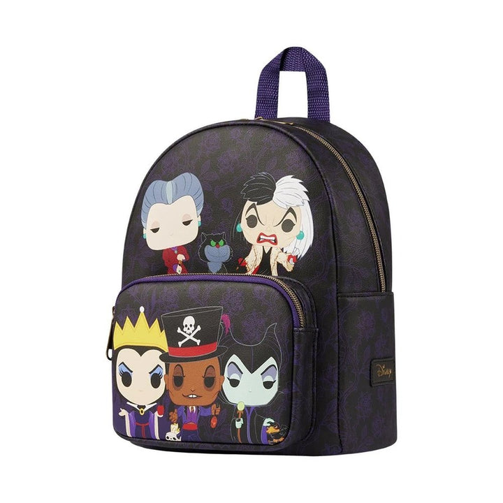 Loungefly Disney: Villains Mini-Backpack sparkle-castle