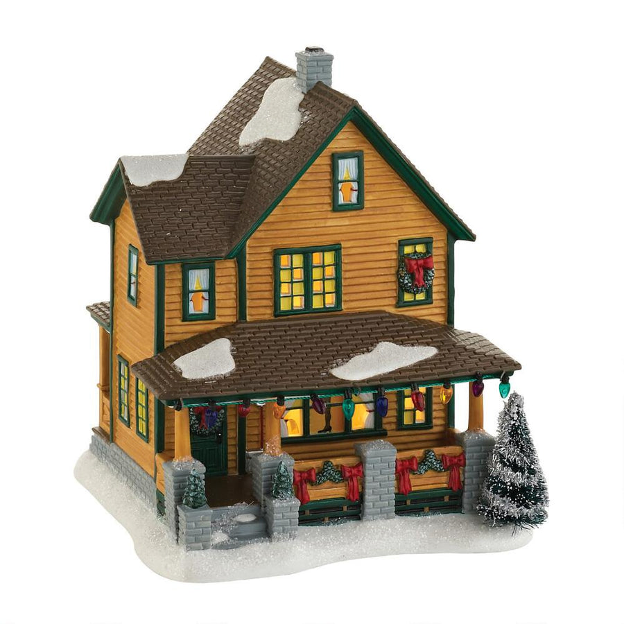Christmas Story Village: Ralphie's House sparkle-castle
