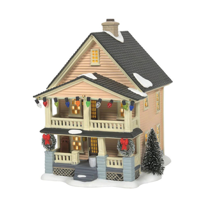 Christmas Story Village: Schwartz's House sparkle-castle