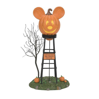 Disney Snow Village Accessory: Pumpkintown Water Tower sparkle-castle