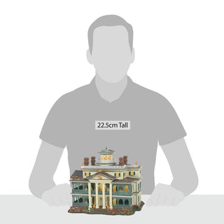 Disney Snow Village: Disneyland Haunted Mansion sparkle-castle