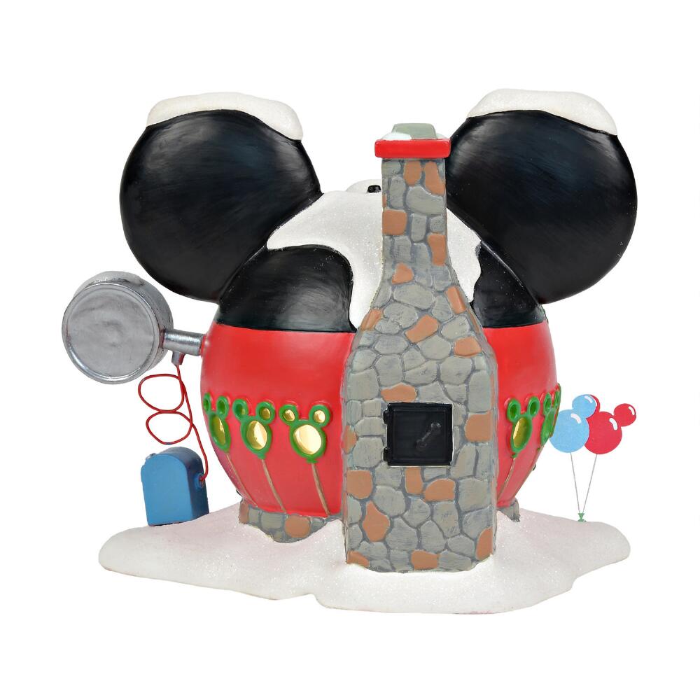 Disney Snow Village: Mickey's Balloon Inflators sparkle-castle