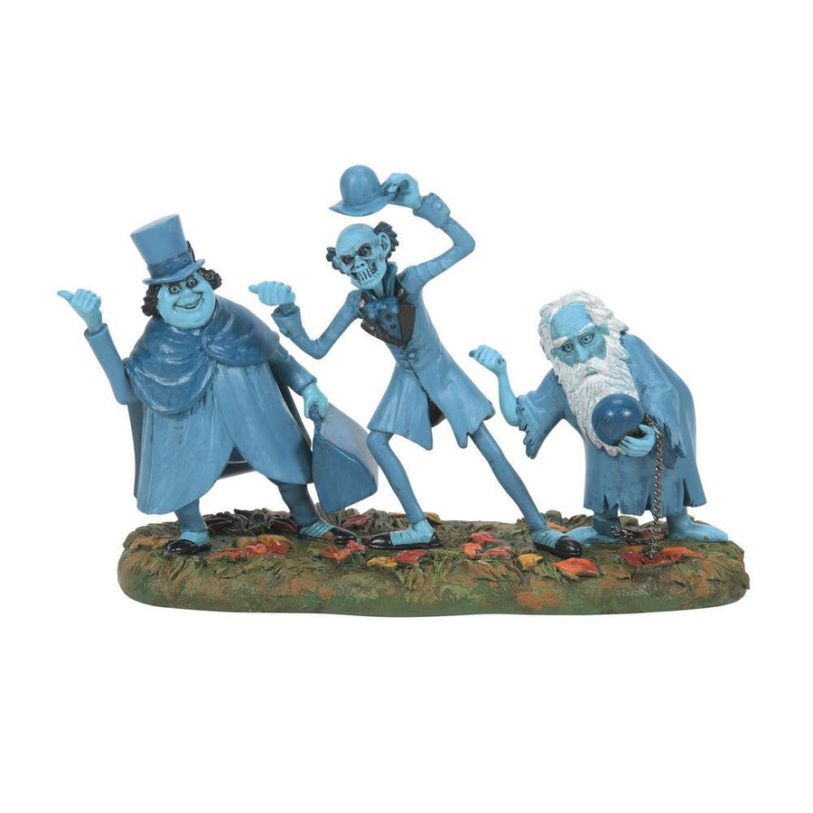 Disney Snow Village Halloween Accessory: Beware Hitchhikers Figurine sparkle-castle