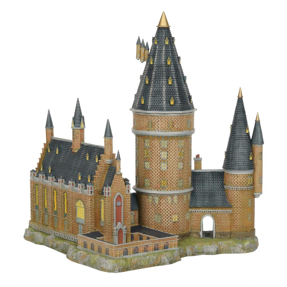 Harry Potter Village: Hogwarts Great Hall Tower sparkle-castle